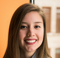 Victoria Lawson, CFO de una empresa de trading financiero, headshot